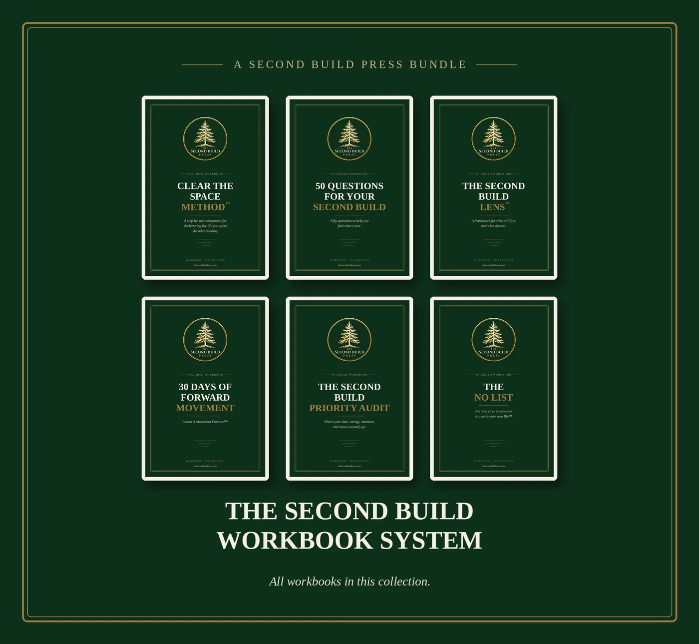 The Second Build Workbook System from The Second Build Press