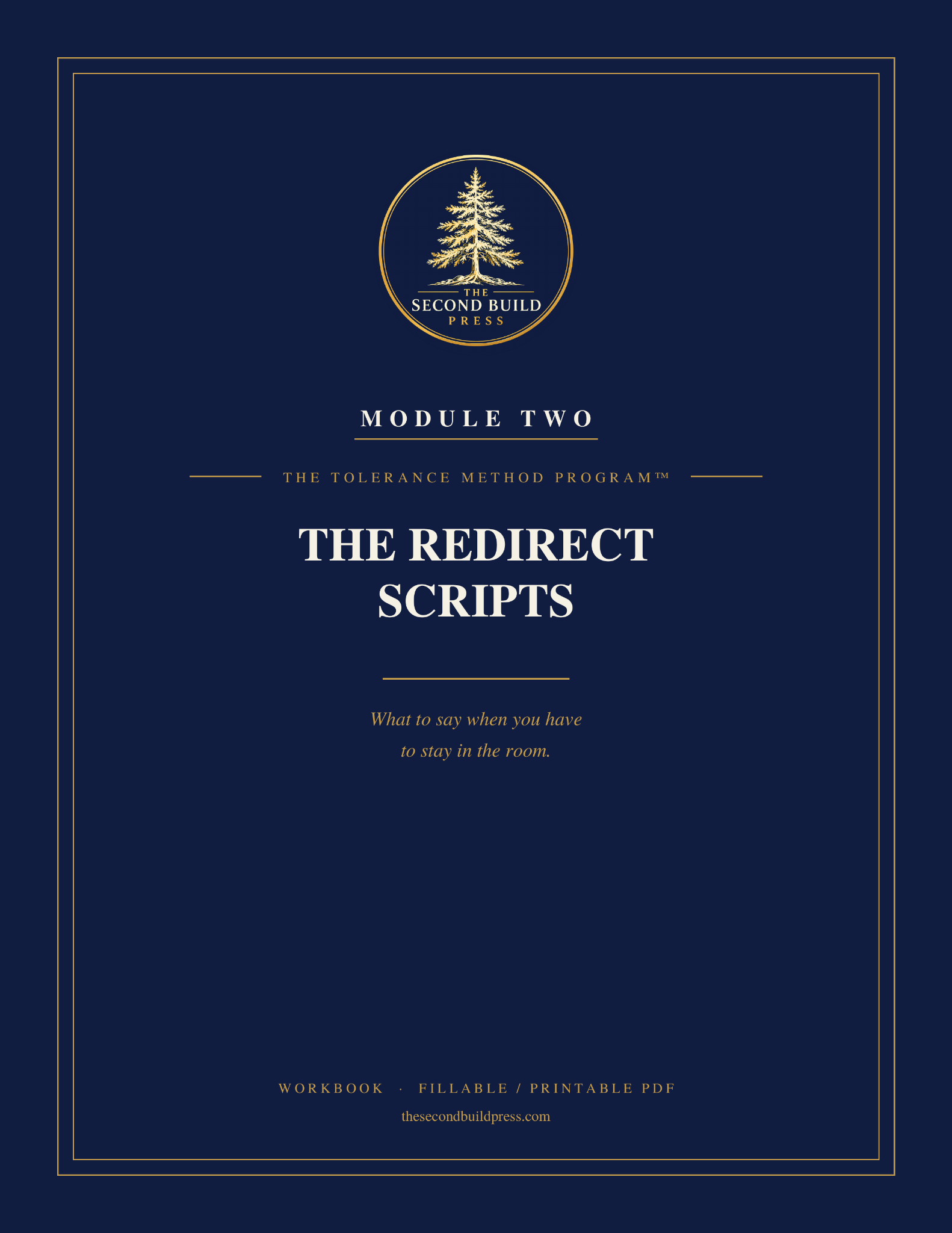 The Redirect Scripts workbook cover